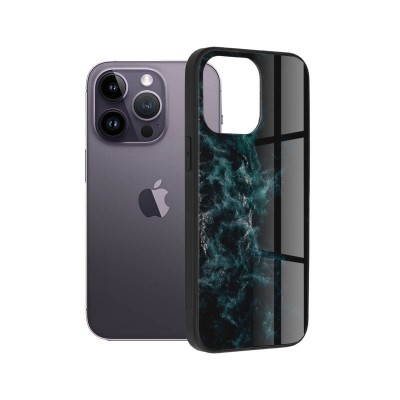 Husa Techsuit Glaze, iPhone 14 Pro Max, Blue Nebula